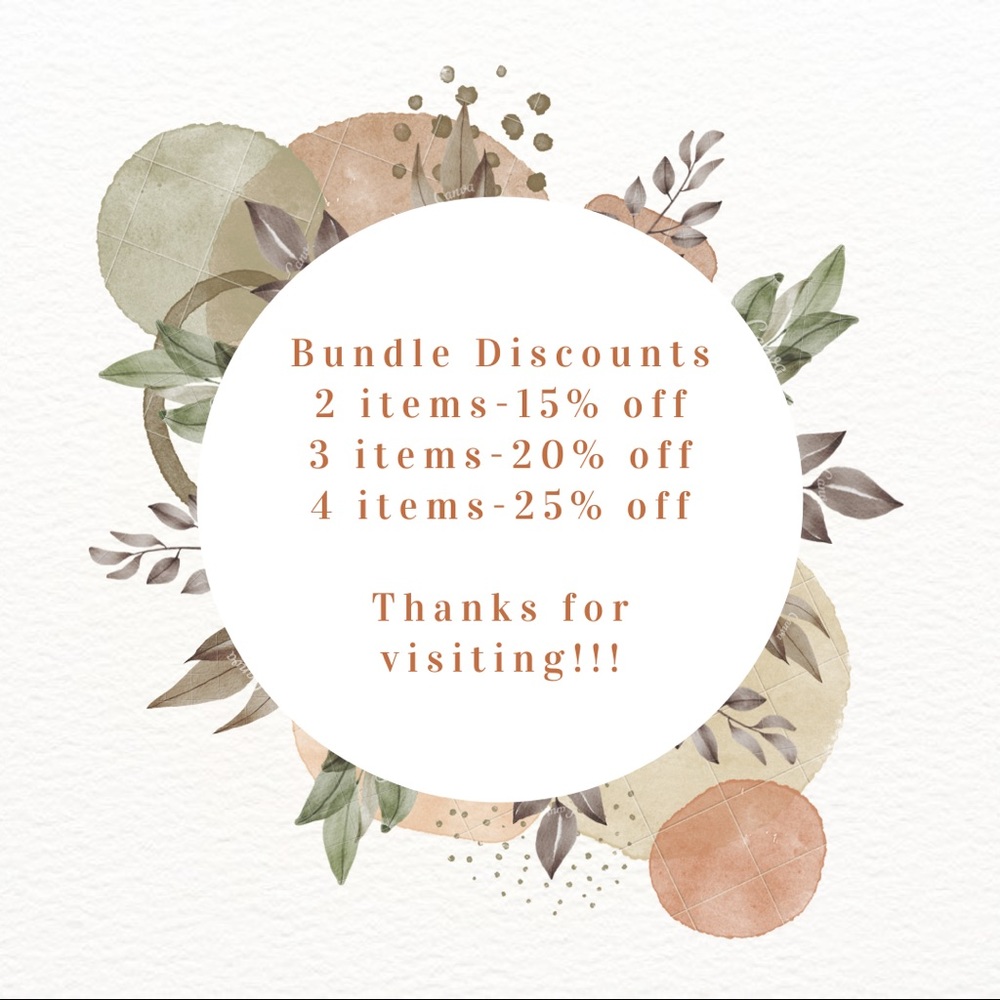 🌺Bundle discounts for my closet!!!